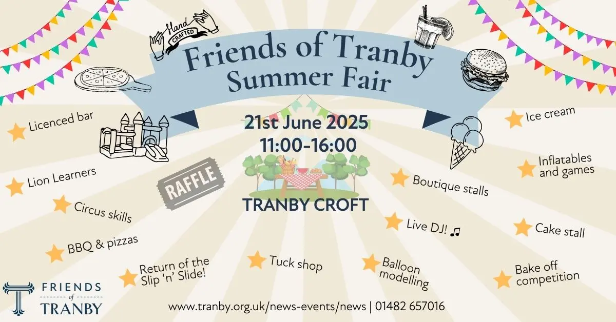 Friends of Tranby Summer Fair!